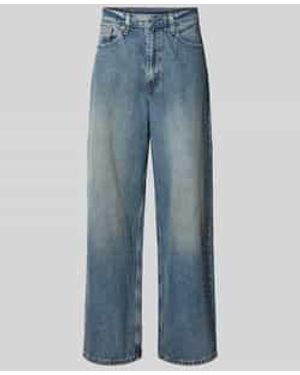 Levi's Baggy Jeans Met 5-Pocketmodel - Blauw