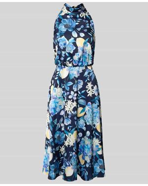 VM VERA MONT Cocktailkleid mit Neckholder - Blau