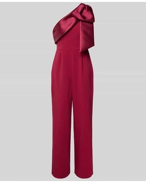 Forever New Jumpsuit mit Schleifen-Detail Modell 'Donna' - Rot