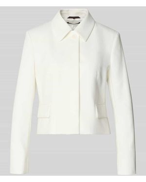 Windsor. Blazer mit Pattentaschen und Knopfleiste - Weiß