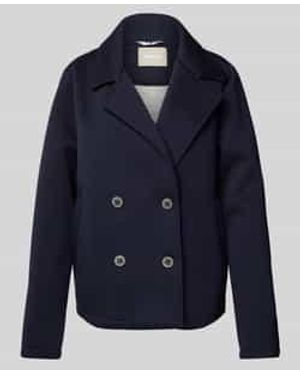 AMBER & JUNE Jack Met Reverskraag - Blauw