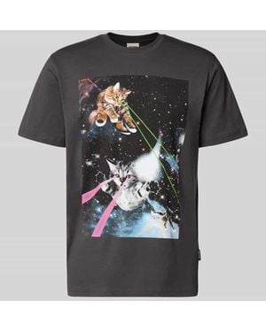 Dedicated T-Shirt mit Motiv-Print - Schwarz