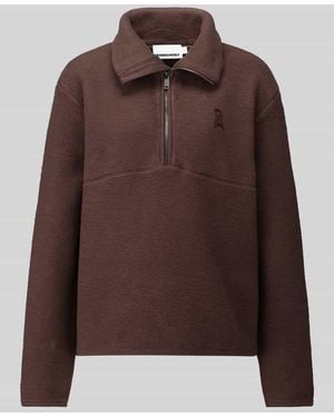 ARMEDANGELS Oversized Sweatshirt aus reiner Baumwolle Modell 'HAARLEENAA' - Braun