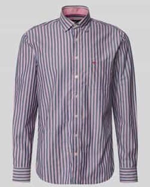 Fynch-Hatton Casual Overhemden - Paars