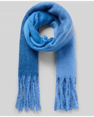Ichi Schal in Strick-Optik Modell 'IAMALOU' - Blau