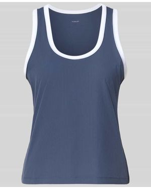 Varley Top mit Rundhalsausschnitt Modell 'Tegan' - Blau