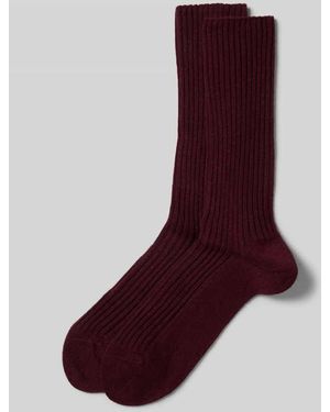 FALKE Socken mit Kaschmir-Anteil Modell 'COSY' - Rot