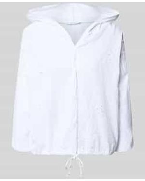 ZABAIONE Blouse Met Capuchon Model 'Is4Aa' - Wit