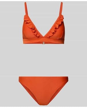 Shiwi Bikini-Set mit Rüschen Modell 'Beau' - Orange