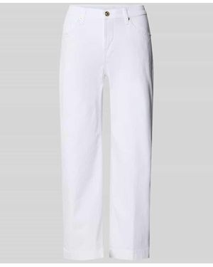 M·a·c Culotte mit Eingrifftaschen - Weiß