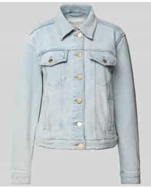 Marc O' Polo Regular Fit Jeansjack Van Katoenmix - Blauw