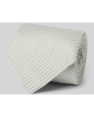 BOSS Krawatte Mit Seide-Anteil (7,5 Cm) - Grau