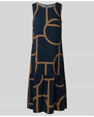 Opus Casual Jurken - Blauw