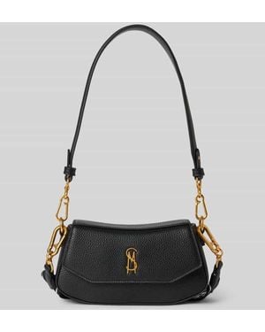 Steve Madden Handtasche mit Label-Applikation Modell 'BTAIGA' - Schwarz