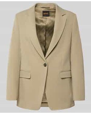 BOSS Lange Blazers - Naturel