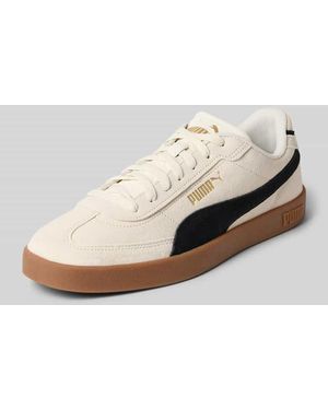PUMA Sneaker aus echtem Leder Modell 'Club II Era' - Natur