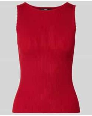 Zero Tricottop Van Viscosemix - Rood