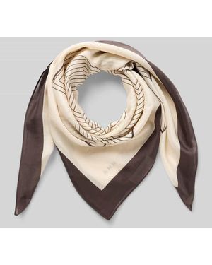 Comma, Tuch aus Modal-Seide-Mix im Allover-Look - Mettallic