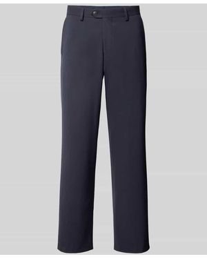 SELECTED Loose Fit Anzughose mit Gürtelschlaufen Modell 'LOOSE-LIAM' - Blau