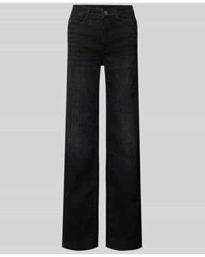M·a·c Jeans mit 5-Pocket-Design - Schwarz