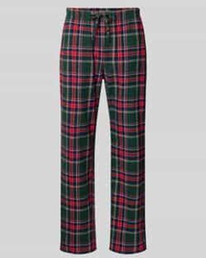 Christian Berg Men Regular Fit Pyjamabroek Met Elastische Band - Blauw