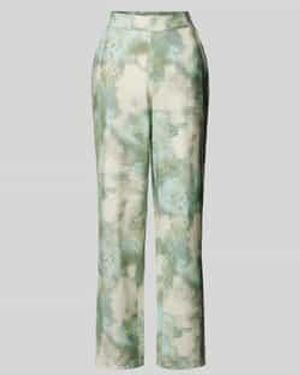 B.Young Straight Leg Stoffen Broek Met Steekzakken - Groen