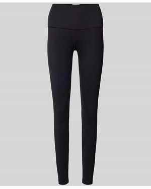 Hanro Leggings mit elastischem Bund Modell 'Balance' - Blau