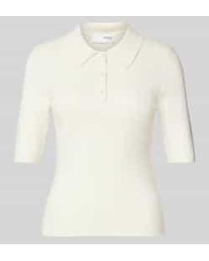 SELECTED Poloshirt Met 1/2 Mouwen - Naturel