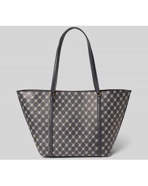 Mango Tote Bag mit Magnetverschluss Modell 'PORTA' - Grau
