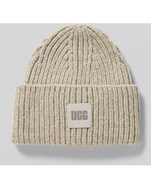 UGG Beanie mit Woll-Anteil - Natur