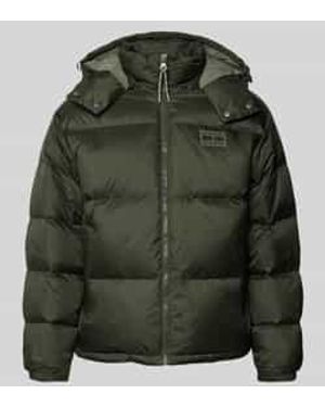 Tommy Hilfiger Regular Fit Gewatteerd Jack Met Vulling Van Dons En Veren, Model 'Alaska' - Groen