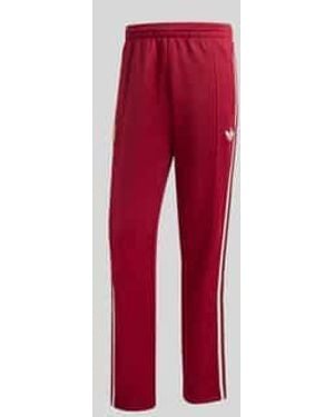 adidas Originals Regular Fit Trainingsbroek Met Katoen - Rood