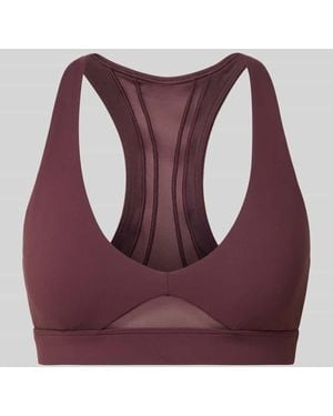 Fabletics Sport BH mit semitransparenten Partien Modell 'Pureluxe' - Lila