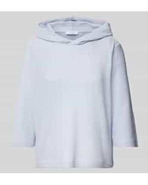 Opus Hoodie Met Capuchon, Model 'Sukufi' - Blauw