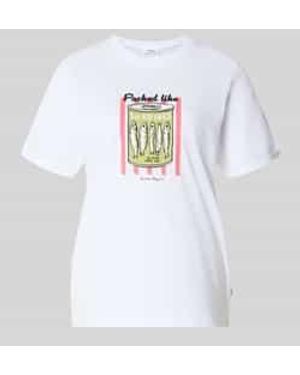 S.oliver Regular Fit T-Shirt Van Puur Katoen - Wit