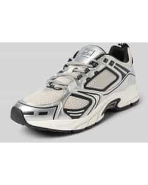 Tommy Hilfiger Lage Sneakers Met Metallic Garnering