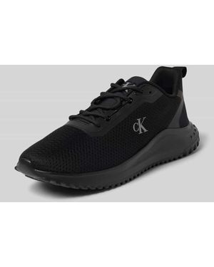 Calvin Klein Sneaker mit Schnürverschluss Modell 'EVA' - Schwarz