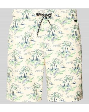 Blend Badehose mit Label-Detail Modell 'BHRANDALE' - Mettallic