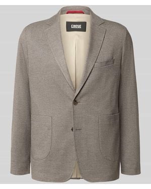Cinque Regular Fit 2-Knopf-Sakko Modell 'MONACO' - Natur