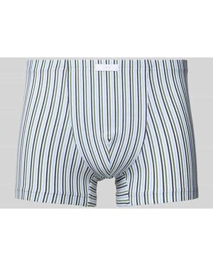 Mey Boxershorts mit Label-Detail - Blau