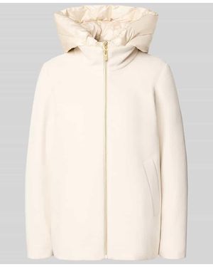 Emme Regular Fit Jacke mit Viskose-Anteil Modell 'SORRISO' - Natur