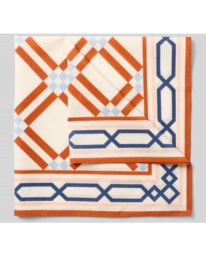SELECTED Tuch aus reiner Baumwolle Modell 'NICOLAJ BANDANA' - Orange