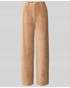 Ichi Cordhose mit Paspeltaschen Modell 'TAMARY' - Natur
