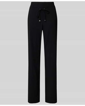 RAFFAELLO ROSSI Straight Fit Jogpants mit elastischem Bund Modell 'CANDICE' - Blau