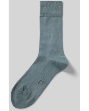 FALKE Socken aus Baumwoll-Mix Modell 'Family' - Blau