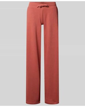 Review Sweatpants mit Tunnelzug - Rot