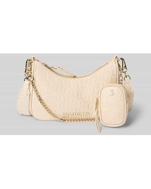 Steve Madden Handtasche mit Label-Applikation Modell 'BVICE' - Natur