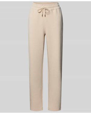 Joop! Sweatpants mit elastischem Bund Modell 'Twinka' - Natur