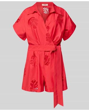 Suncoo Paris Jumpsuit in Wickel-Optik Modell 'TRACY' - Rot