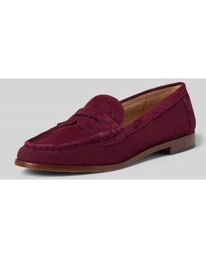 Ralph Lauren Loafer mit strukturierter Sohle Modell 'WYNNIE' - Lila